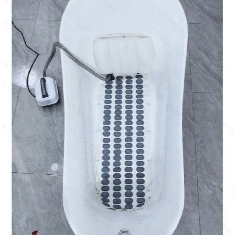 Portable Electric Bubble Spa M - огляд і ціна Bamboo Bath Mat