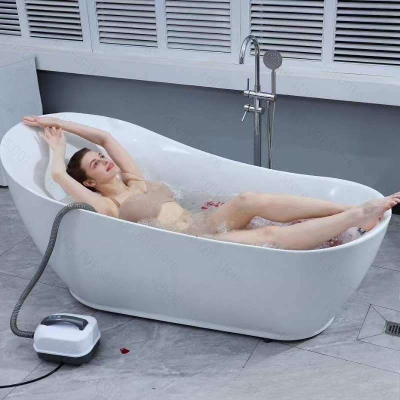 Portable Electric Bubble Spa M - огляд і ціна Bamboo Bath Mat