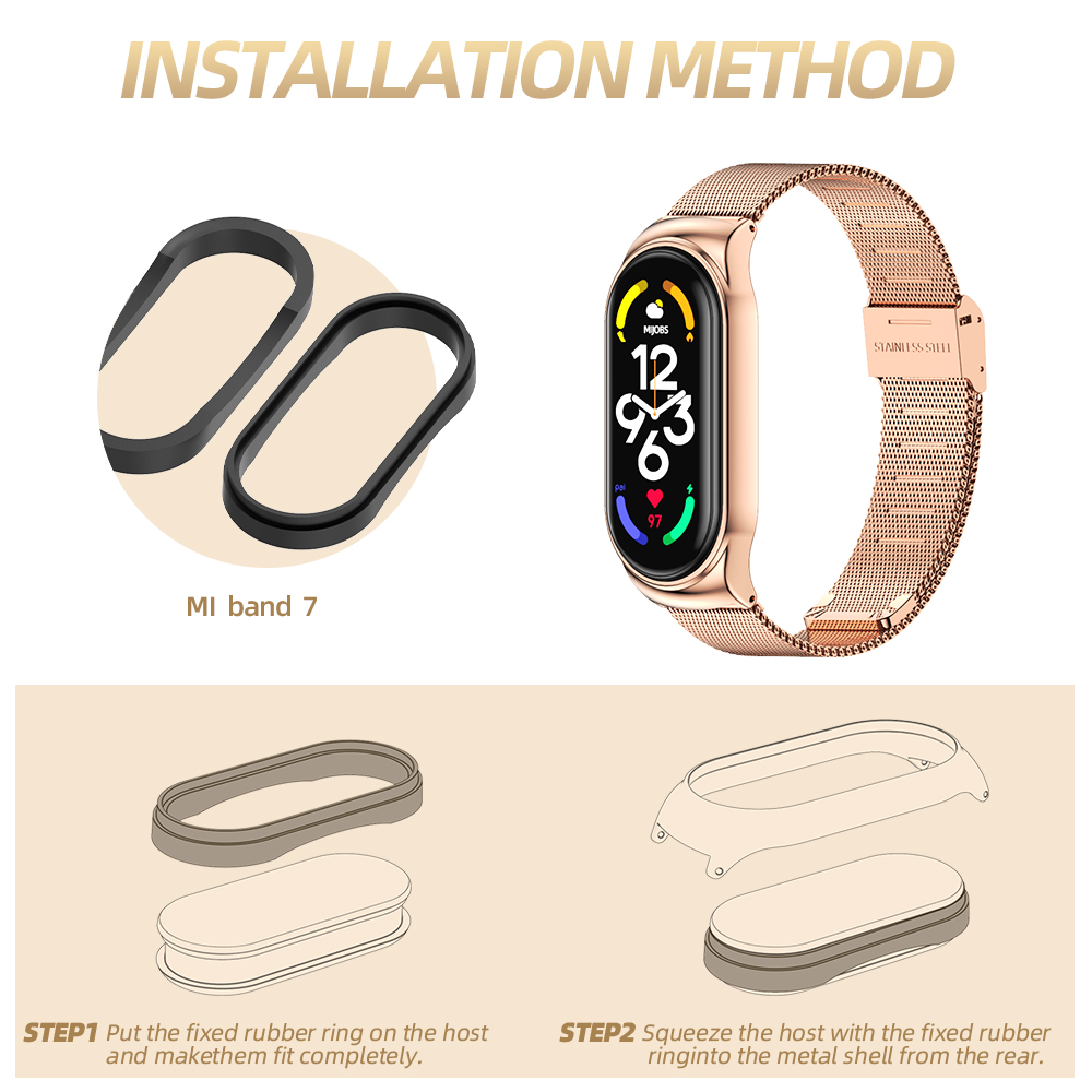 Strap For Mi Band 11 10 9 8 7  - огляд і ціна Health Wellness Bracelet