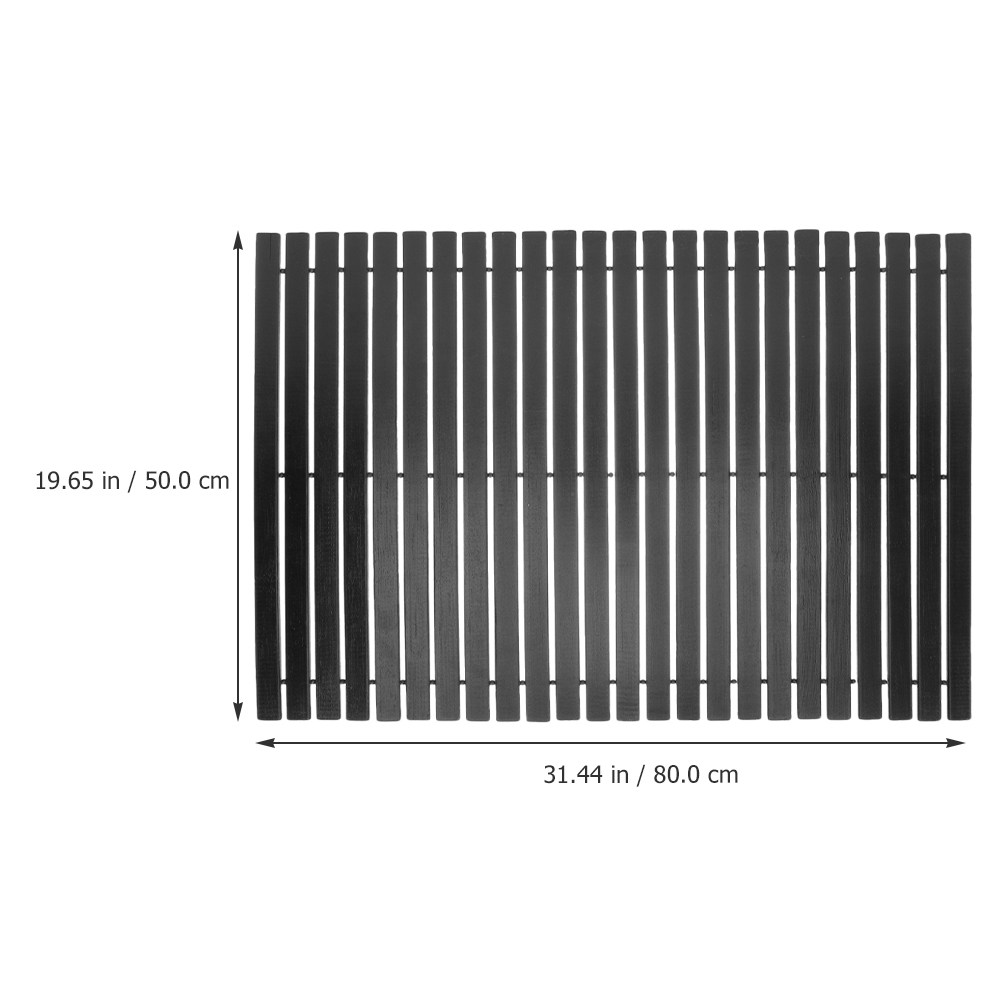 Non Slip Bamboo Bath Mat for S - огляд і ціна Bamboo Bath Mat